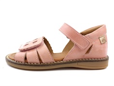 Arauto RAP sandal pink eco with glitter heart